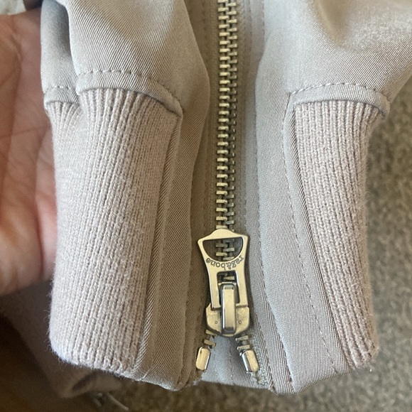 Rag & Bone Joggers Side Zip Cuff Tan Beige Sz S - Picture 7 of 9